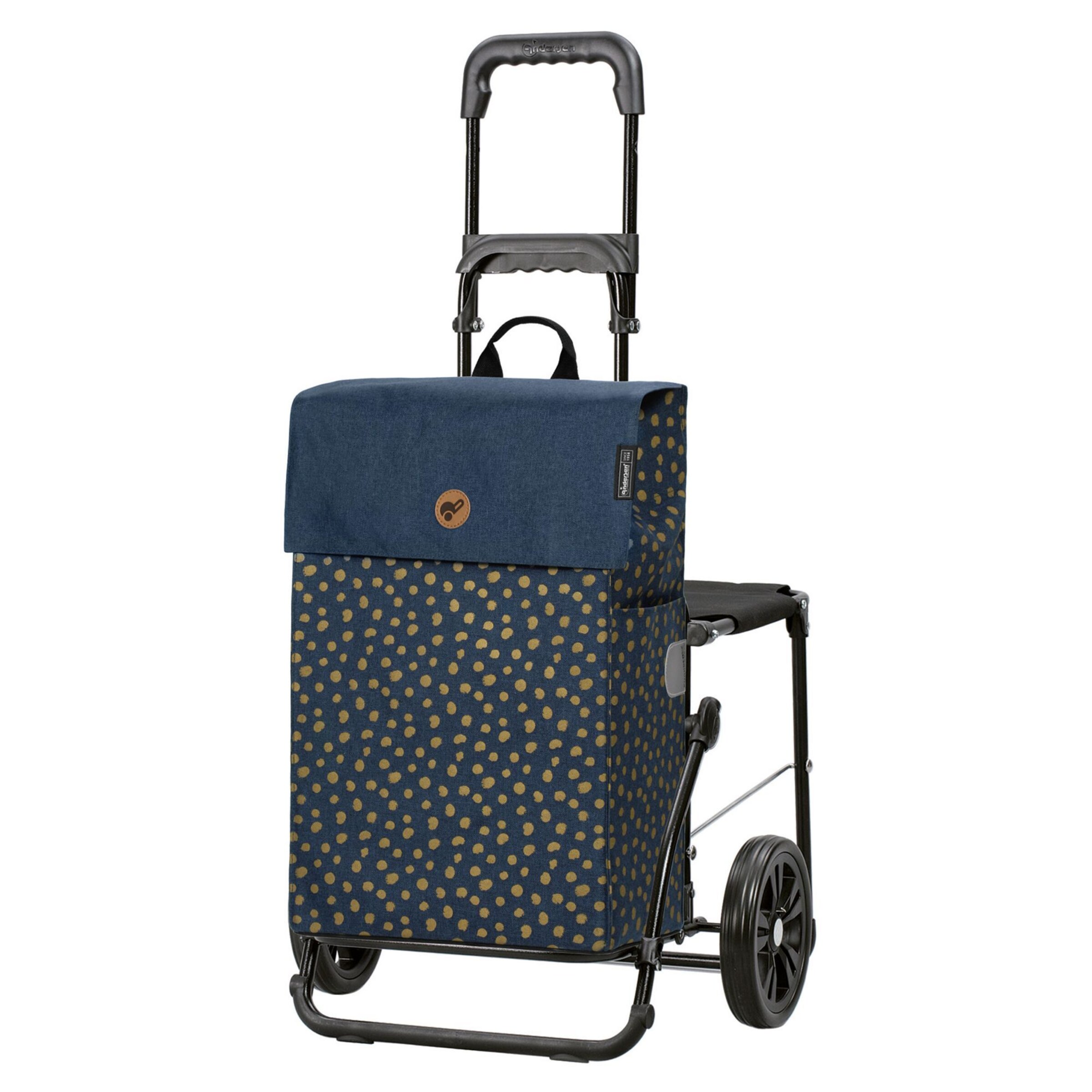 Andersen Shopper Trolley 'Fita ' in Blau: Vorderseite