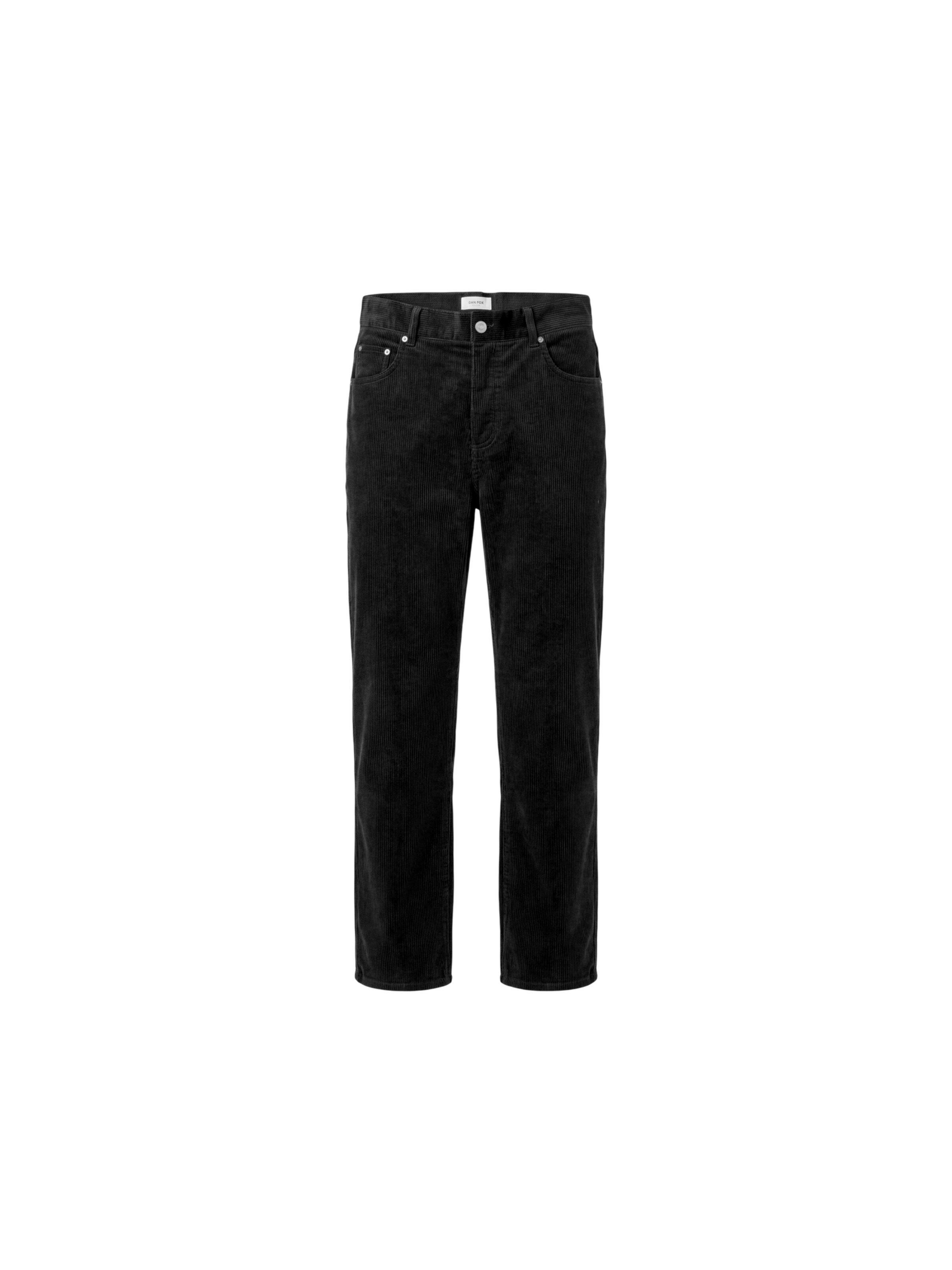 Pantalon 'Andre' DAN FOX APPAREL en noir : devant