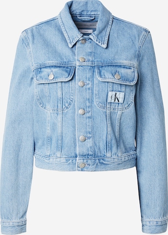 Calvin Klein Jeans Демисезонная куртка '90S' в Синий: спереди