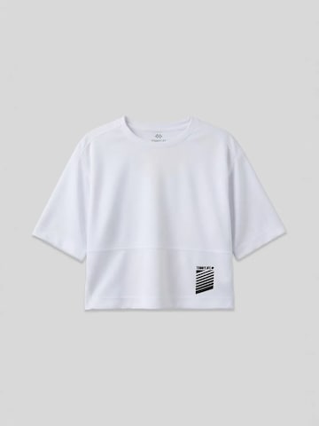 Maglia extra large di Tommy Life in bianco: frontale