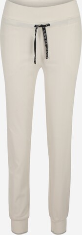 LUHTA Tapered Sportbroek in Wit: voorkant