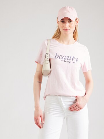 T-shirt s.Oliver en rose : devant