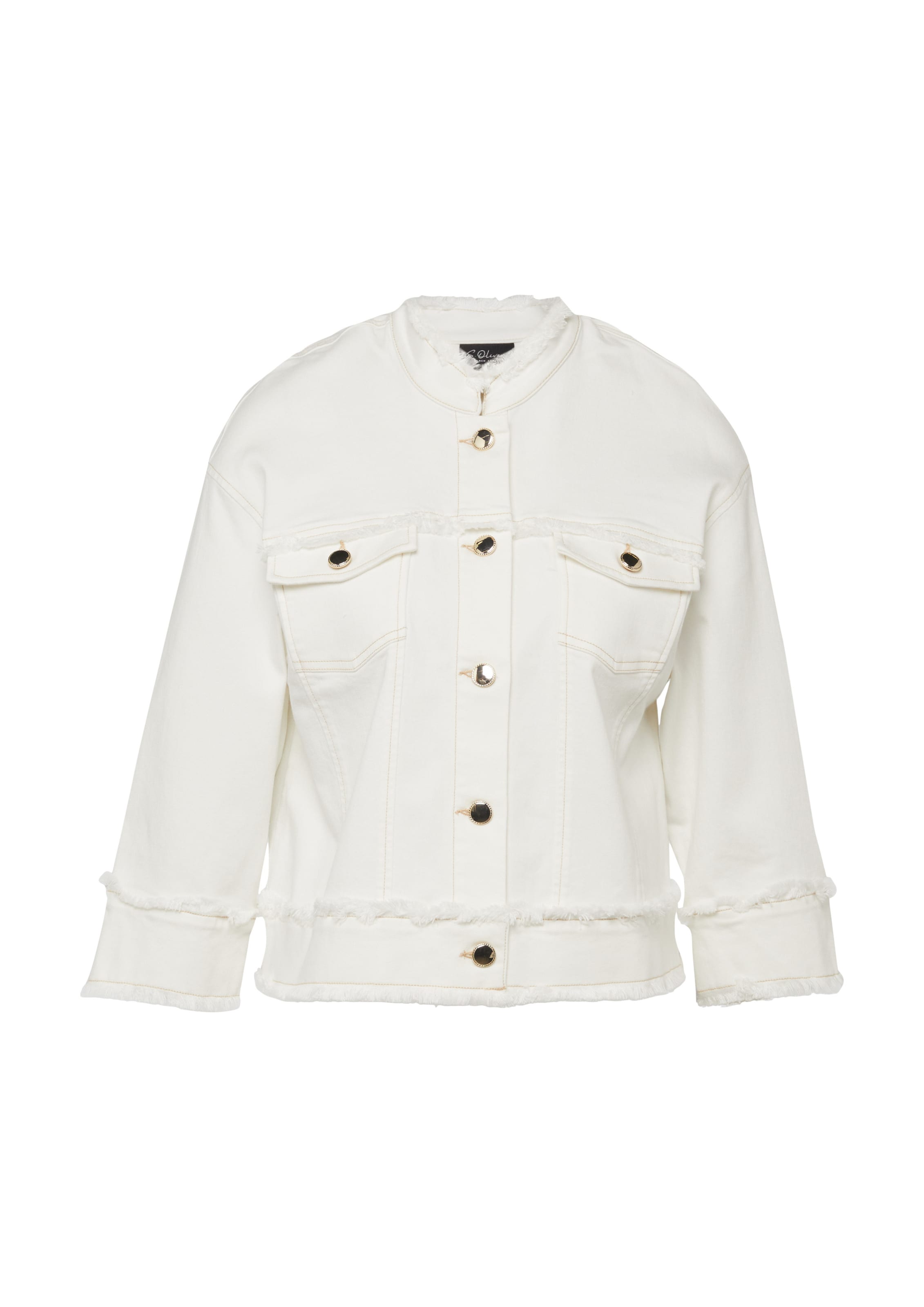 s.Oliver Indoor-Jacke in creme, Produktansicht