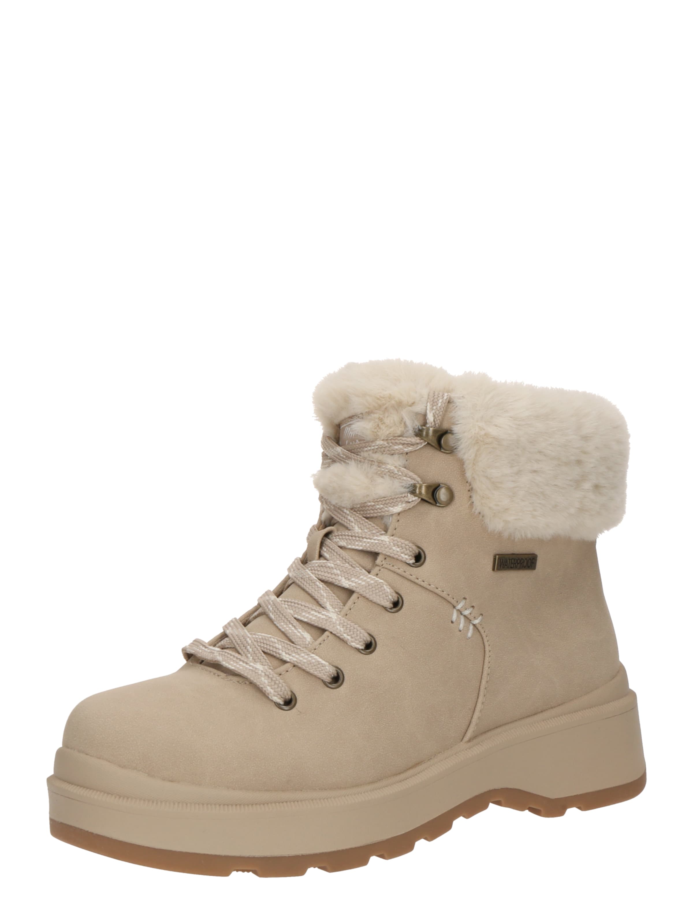 SKECHERS Veterlaarsjes 'Park City' in Beige: voorkant
