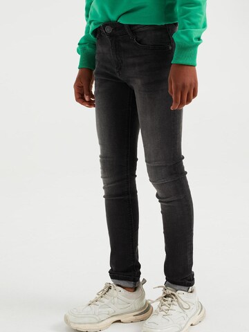 WE Fashion Skinny Jeans in Grijs