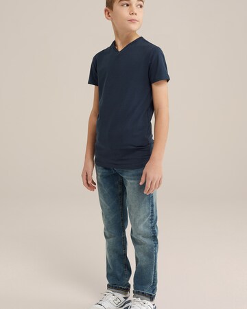 WE Fashion Shirt in Blue