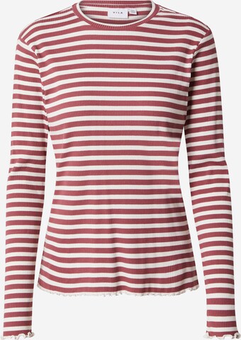 VILA Shirt 'THESSA' in Rood: voorkant