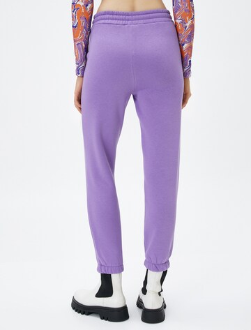Koton Tapered Pants in Purple
