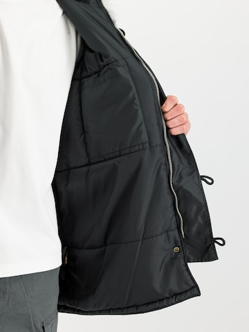 ALPHA INDUSTRIES Parka 'N-3A' in Schwarz: Seite