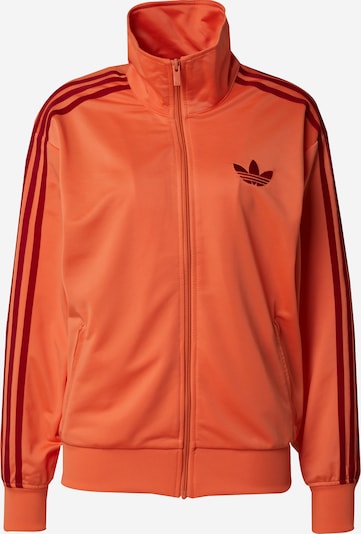 ADIDAS ORIGINALS Sweatjacke 'Adicolor Classic Firebird' in orange / rubinrot, Produktansicht