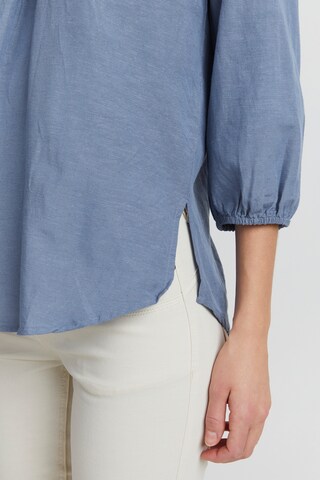 Fransa Blouse 'FAMADDIE 7' in Blauw