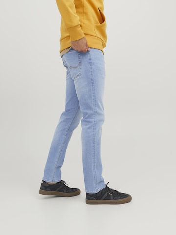 JACK & JONES Slimfit Farmer 'JJIGLENN JJORIGINAL' - kék