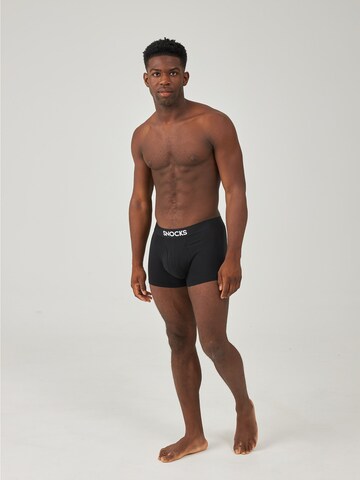 SNOCKS Boxershorts in Schwarz