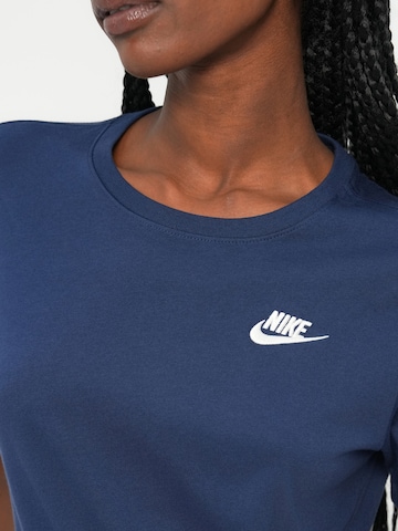 Nike Sportswear Paita 'Club Essential' värissä sininen