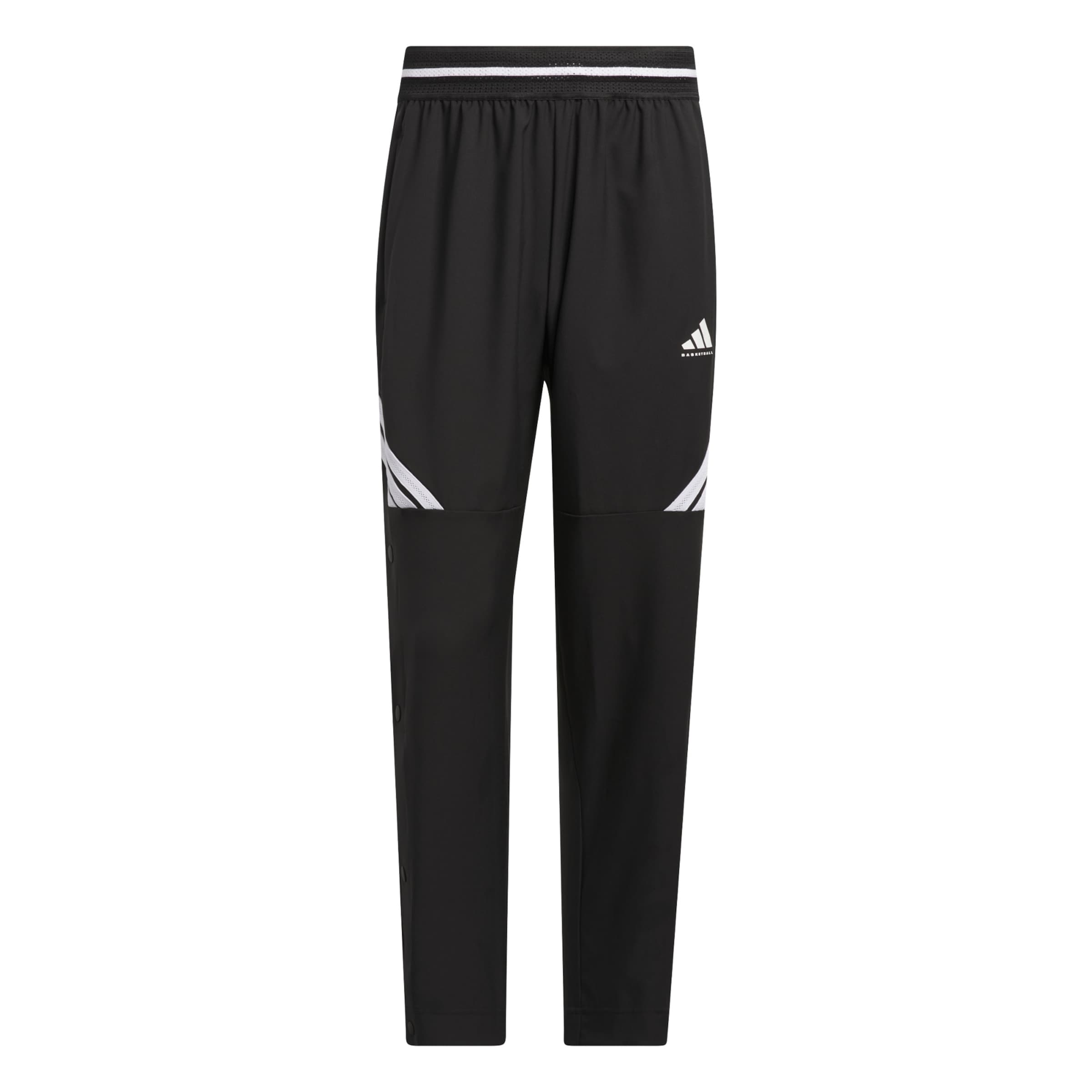 ADIDAS PERFORMANCE Loosefit Sportbroek 'Crazy Lite' in Zwart: voorkant