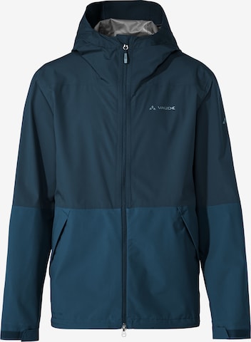 VAUDE Outdoorjas 'Neyland' in Blauw: voorkant