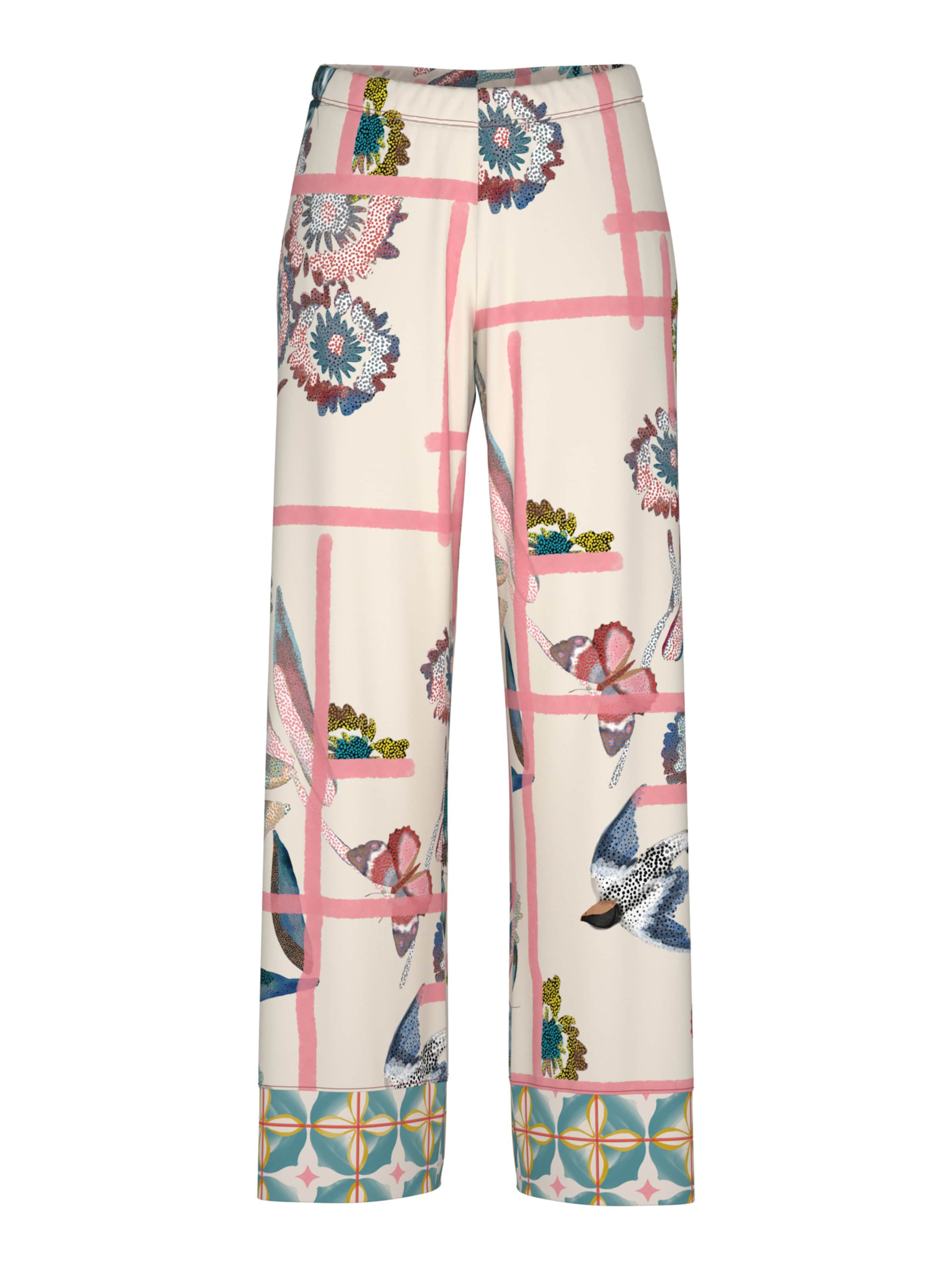 Pantalon de pyjama Mey en beige : devant