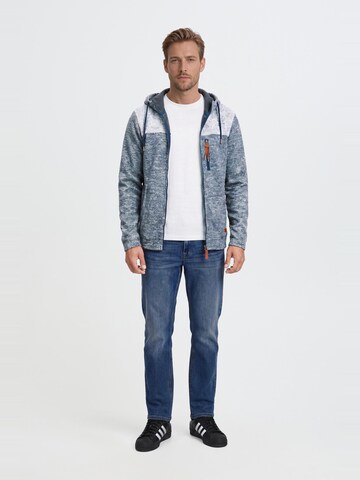 BLEND Fleecejacke 'BHPinheiro' in Blau