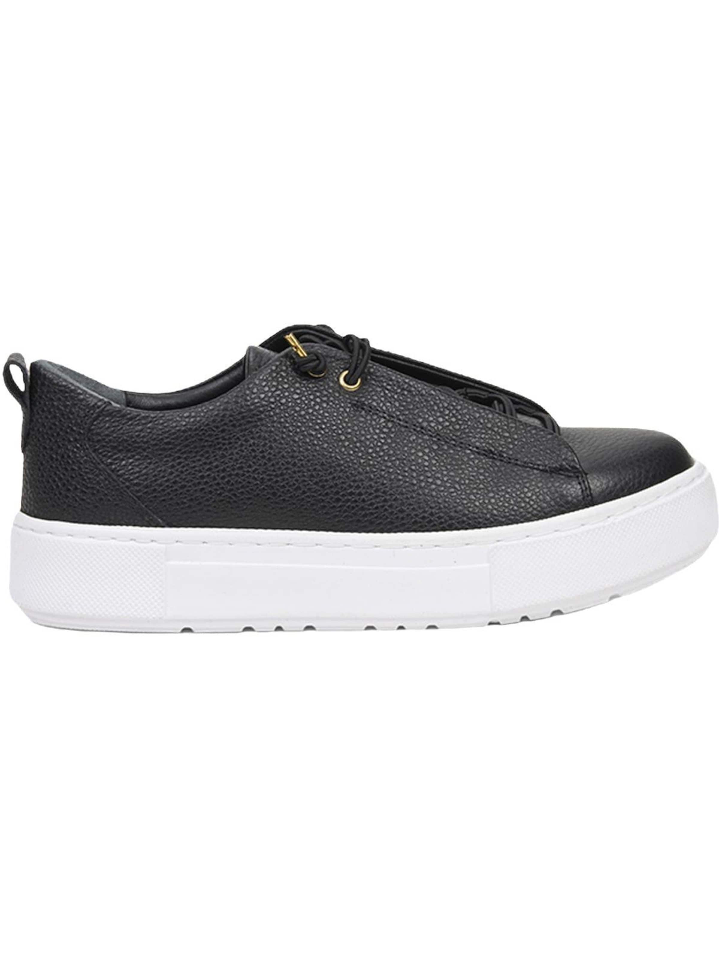 Desa Sneakers 'Schnürschuhe' in Black: front