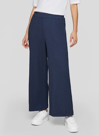 Rabe Wide Leg Hose in Blau: Vorderseite