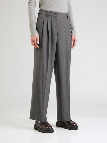 Rich & Royal Szeroka nogawka Cygaretki w kolorze szary: przód