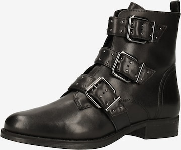 Steven New York Boots in Black: front