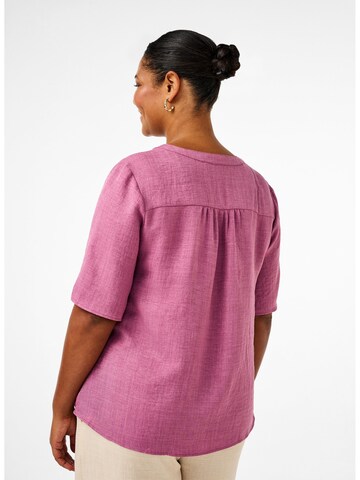 Zizzi Bluse 'CAALABAMA' i pink