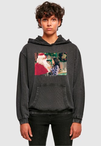 ABSOLUTE CULT Sweatshirt 'Friends - Santa Chandler' in Black: front