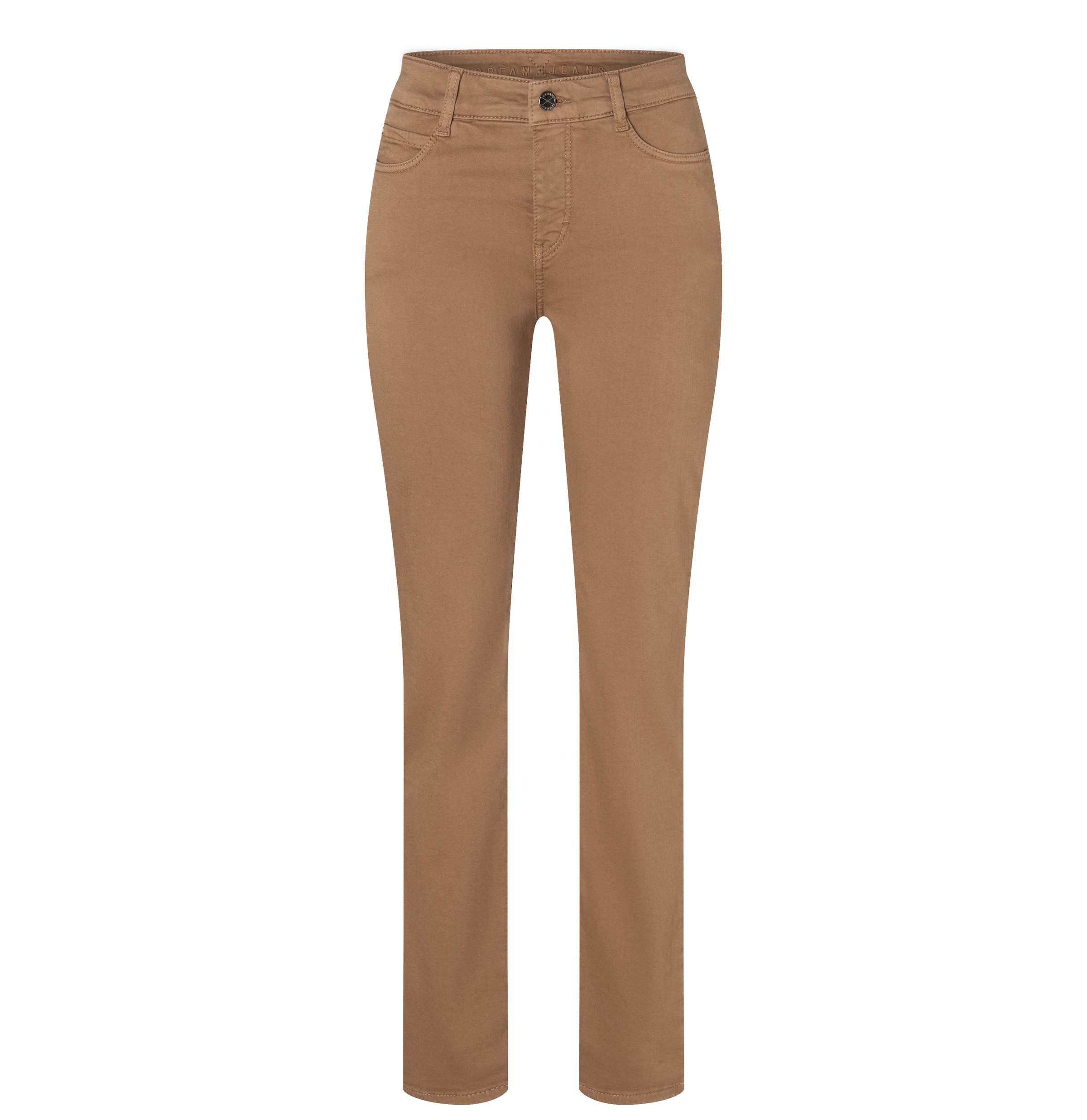 MAC Slim fit Jeans 'Dream' in Brown: front