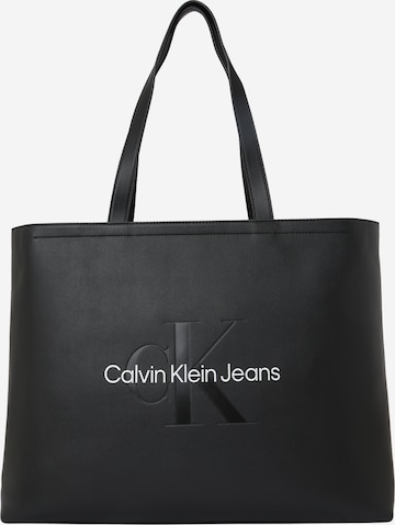 Calvin Klein JeansShopper torba - crna boja: prednji dio