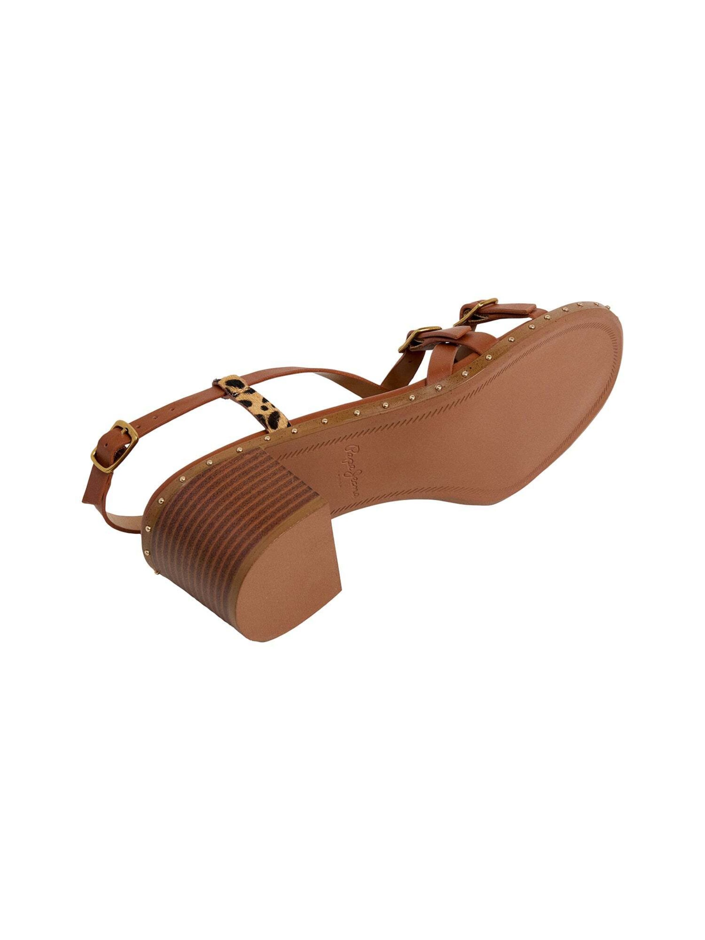 Sandales à lanières 'Carrie' Pepe Jeans en marron