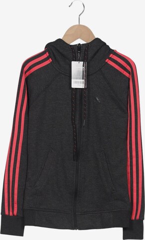 ADIDAS PERFORMANCE Kapuzenpullover XXS in Grau: Vorderseite