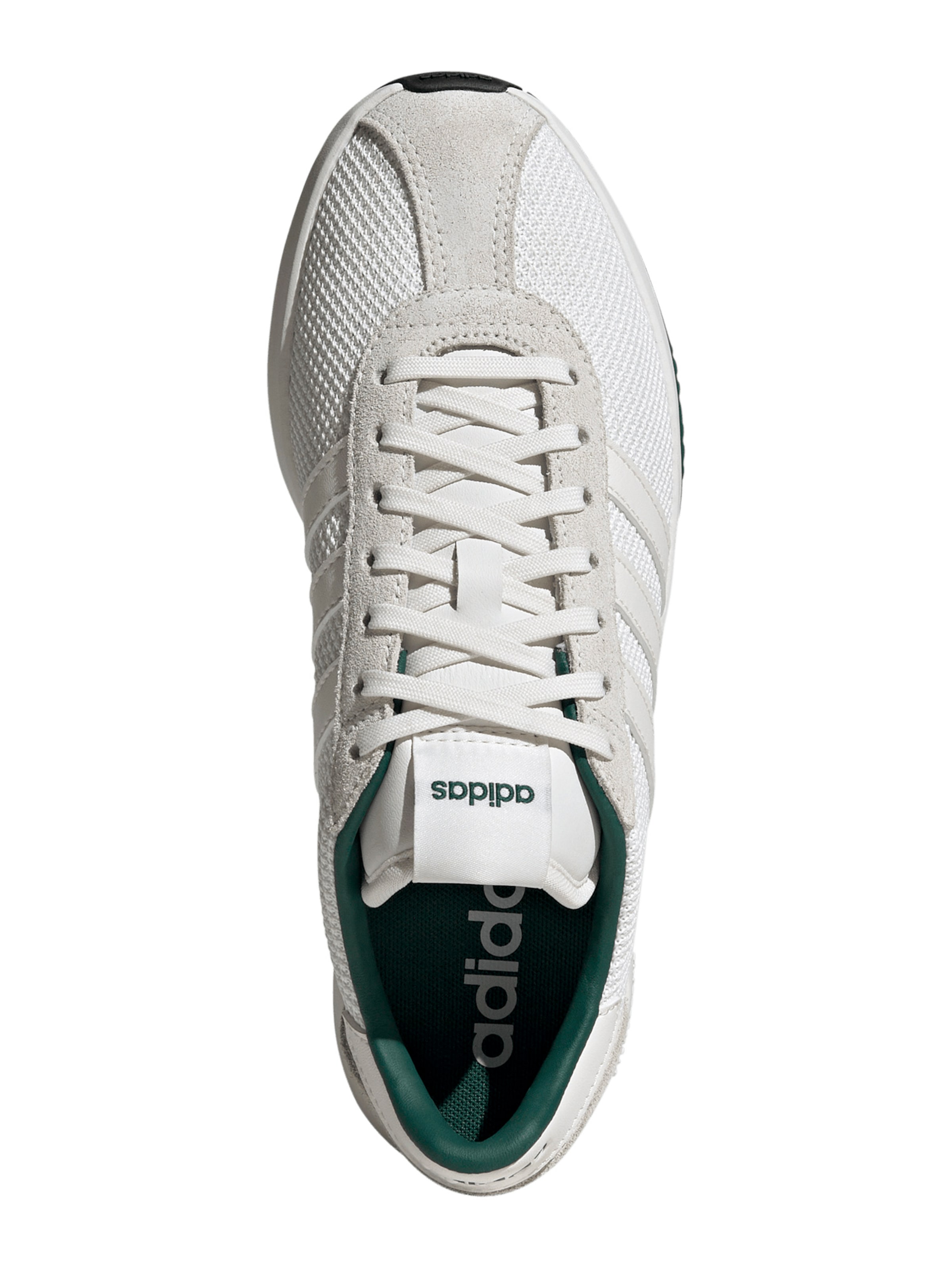 balts ADIDAS SPORTSWEAR Zemie brīvā laika apavi 'RUN 76/26': no augšas