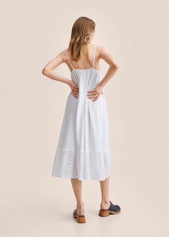 Robe d’été 'Dina' MANGO en blanc