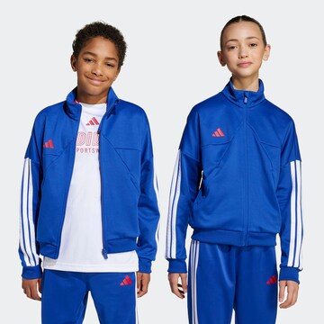 ADIDAS SPORTSWEAR Athletic Jacket 'Hot' in Blue