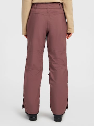 O'NEILL Slimfit Outdoor hlače | vijolična barva