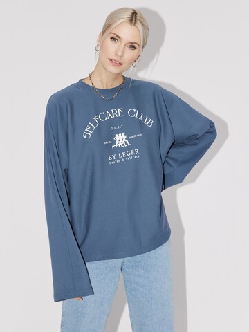 LeGer by Lena Gercke Sweatshirt 'Jarina' i blå: forside