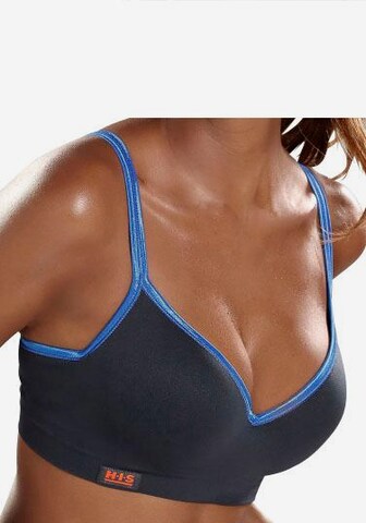 H.I.S Push-up Bra in Blue