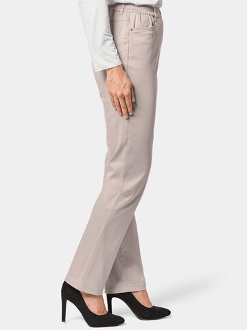 Goldner Regular Trousers 'Martha' in Grey