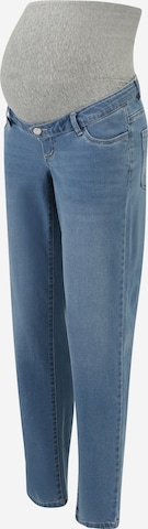 Vero Moda Maternity Regular Jeans 'ZIA' in Blauw: voorkant