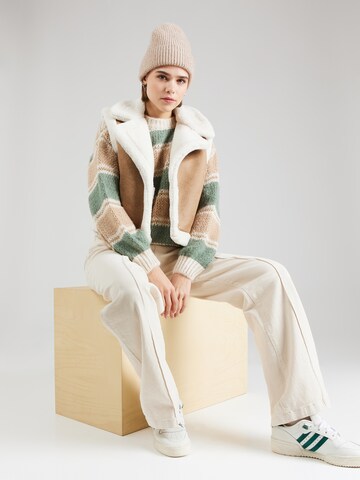 Hailys Sweater 'Pa44trizia' in Beige