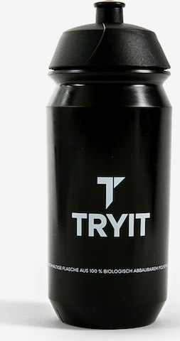 TRYIT Drinking Bottle '500ml' in Black: front