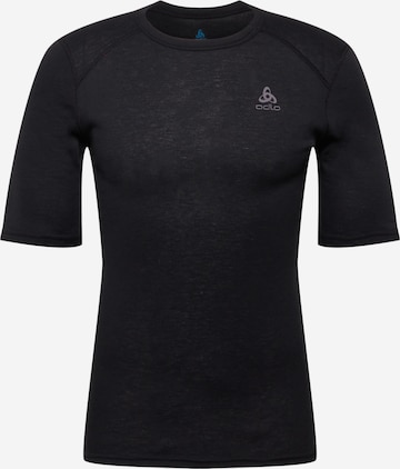 ODLO Functioneel shirt in Zwart: voorkant