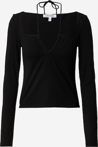 EDITED - Camiseta 'Nadina' en negro: frente