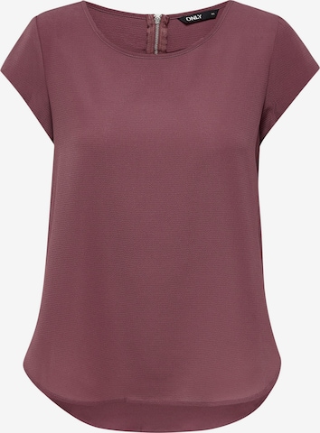 Camicia da donna 'ONLVic' di ONLY in rosa: frontale