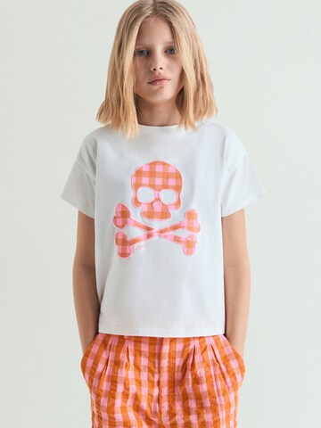 Scalpers Performance shirt ' ' in White