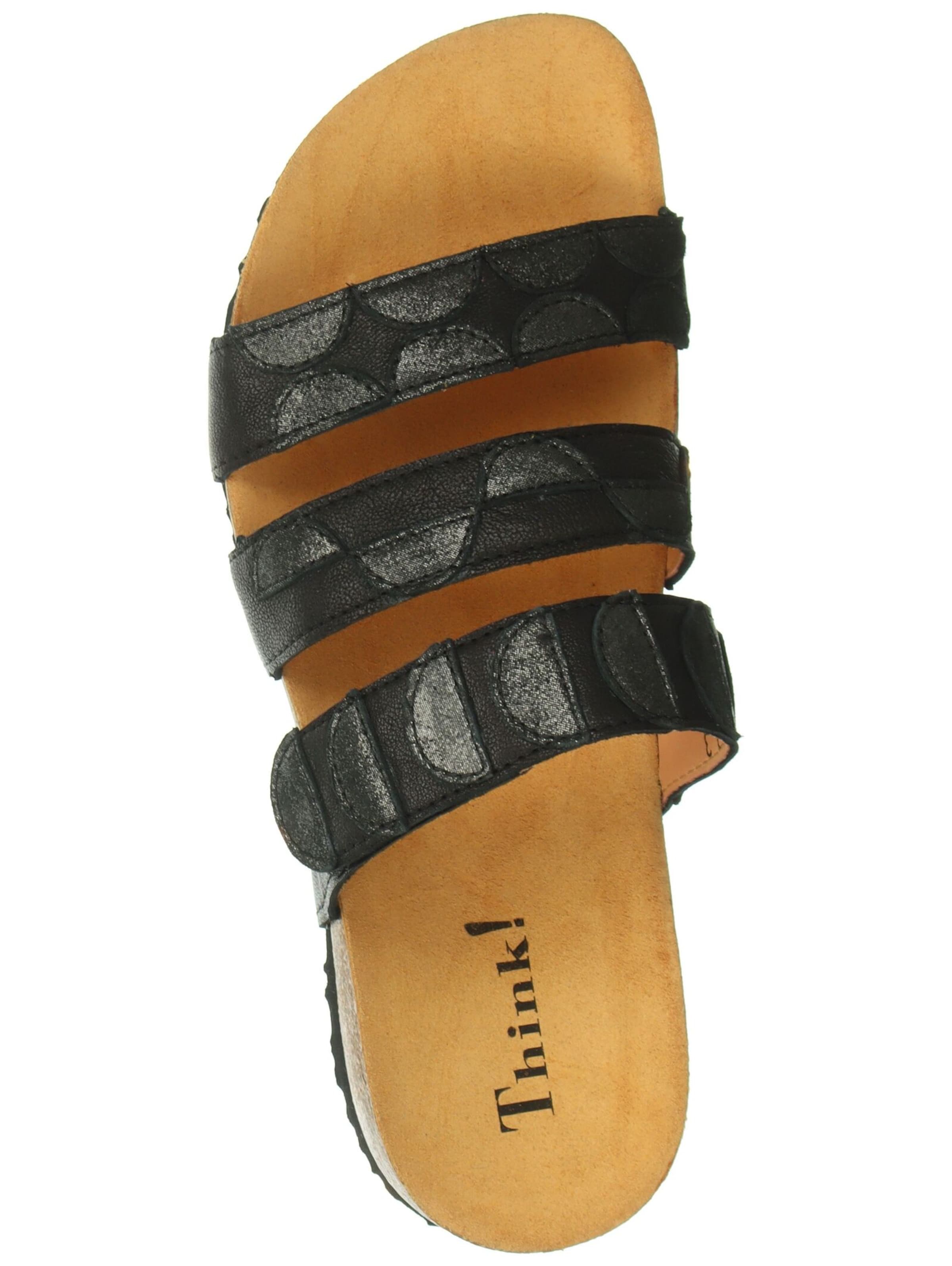 THINK! Pantolette in Schwarz