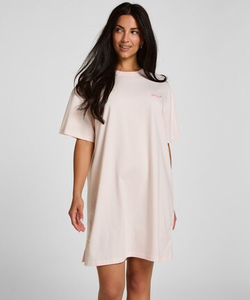 Hunkemöller Slaapshirt in Roze: voorkant