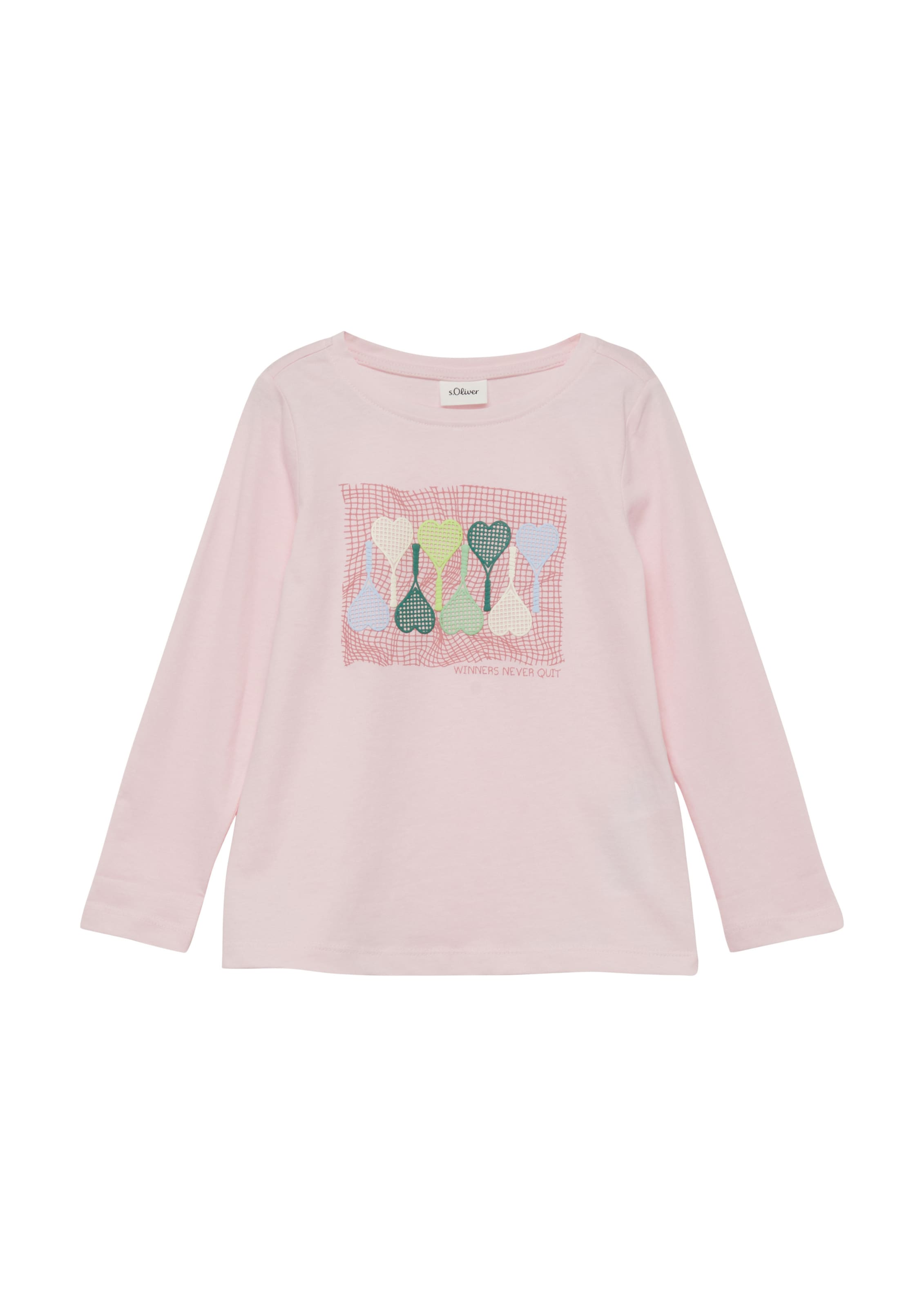 T-Shirt s.Oliver en rose : devant