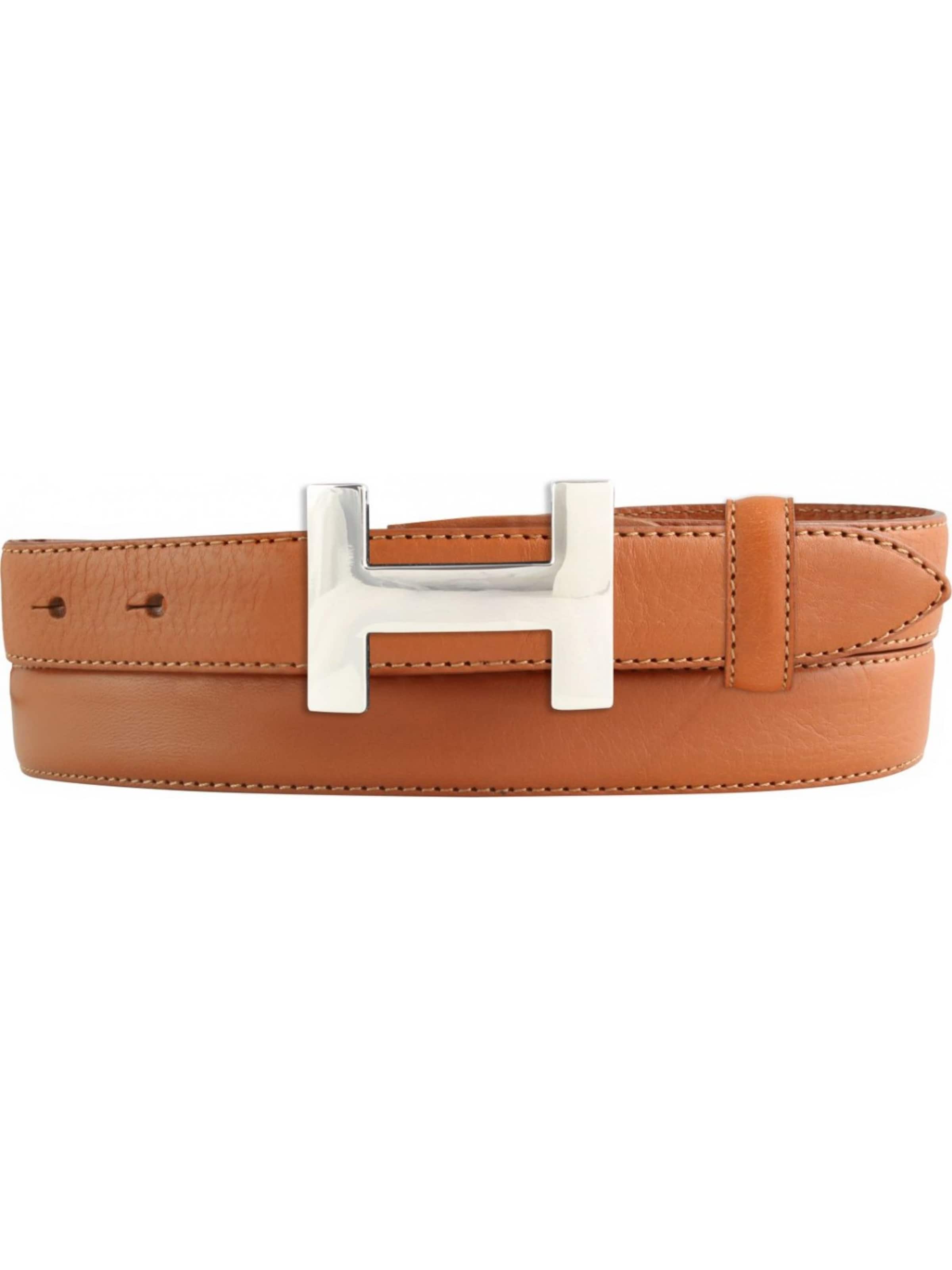 BELTINGER Belt 'Horus' in Beige: front